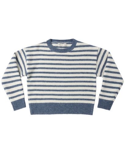 Aspen Sweater Maritime Stripe, Size: 6-12M