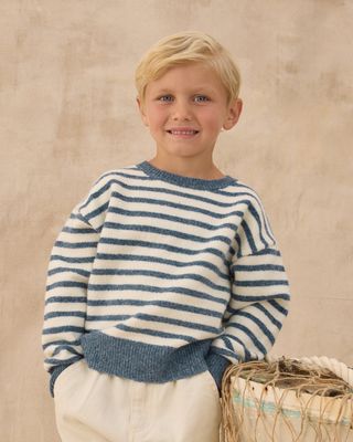 Aspen Sweater Maritime Stripe