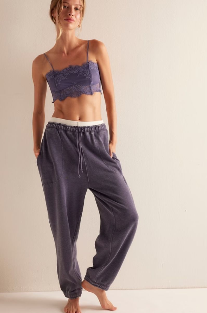 Slow It Down Joggers, Color: Peacoat, Size: XS