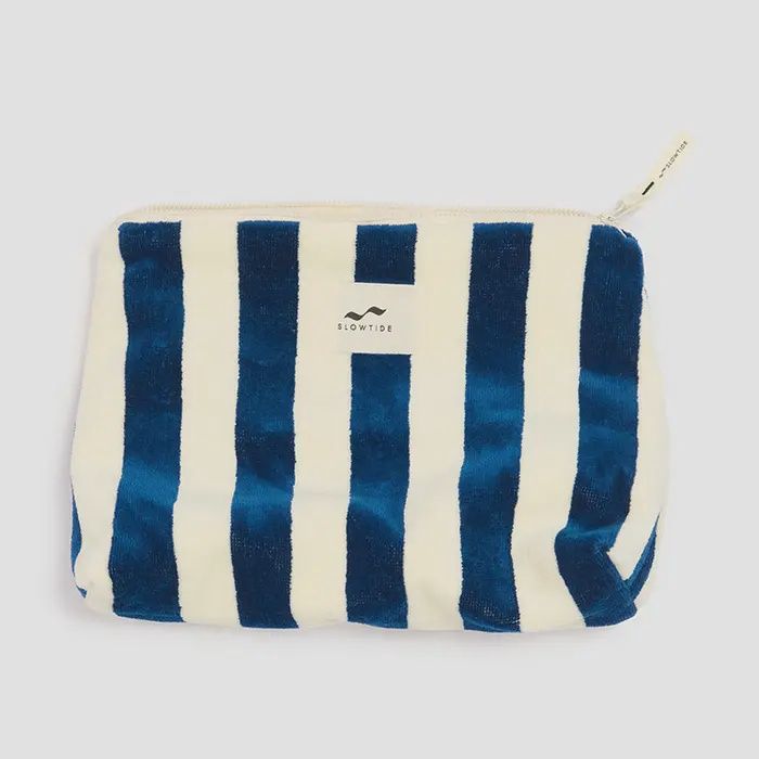 Cabana Terry Pouch - Deep Pool