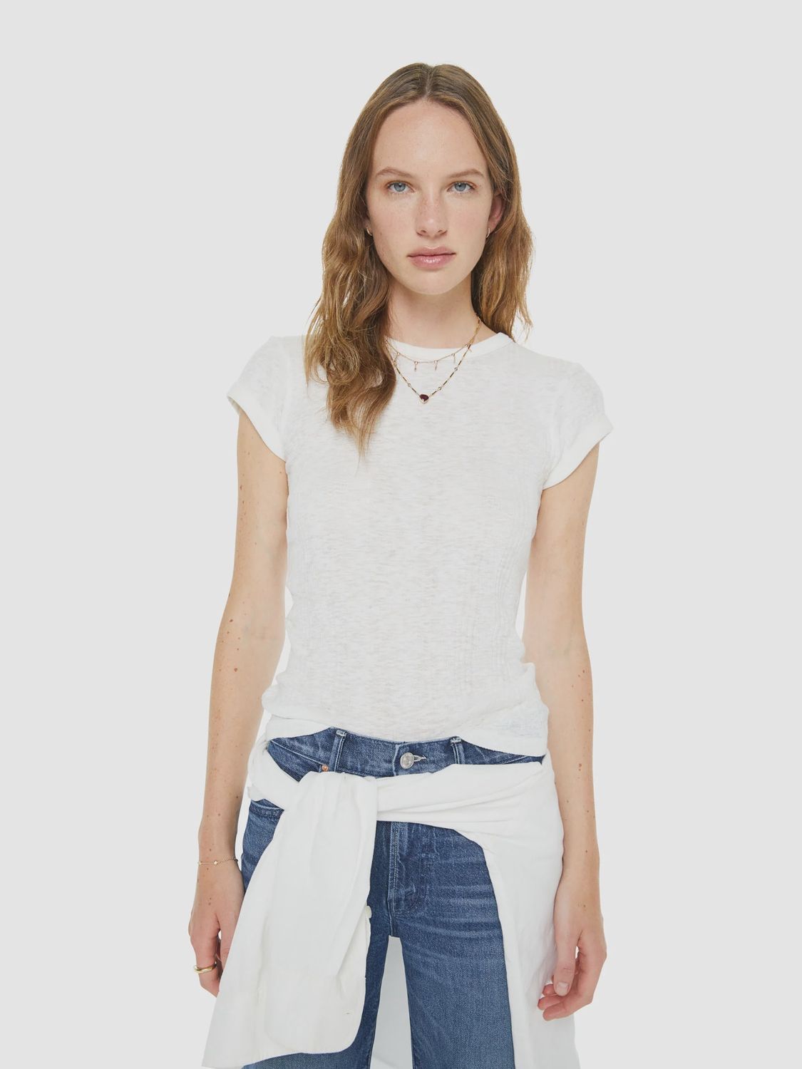 The Itty Bitty Ringer, Color: Fluff, Size: S