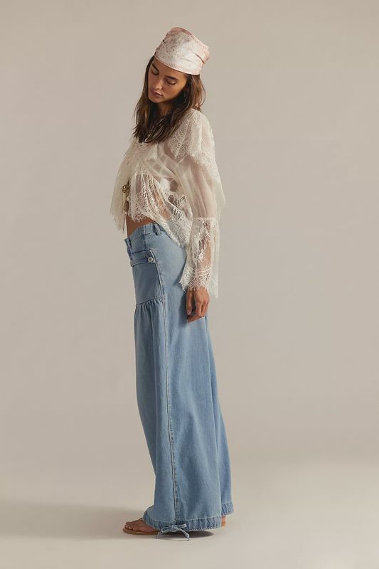 We The Free Lotus Balloon Jeans