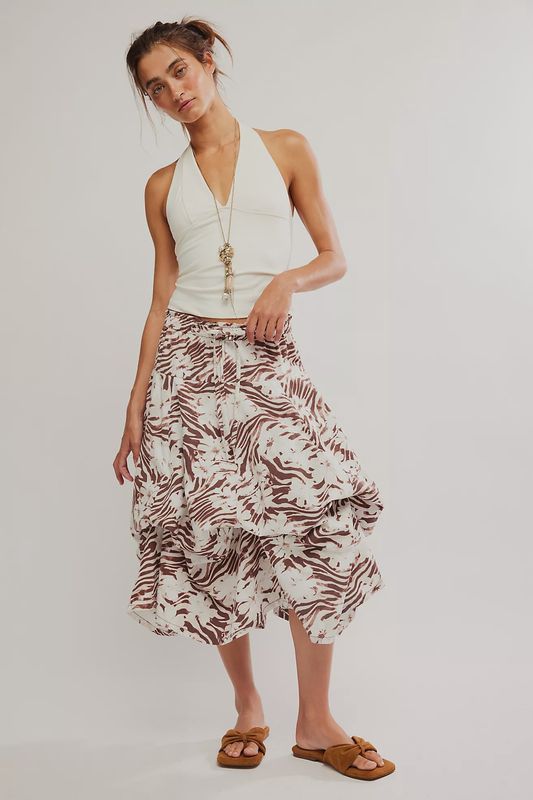 Zephyr Bustle Convertible Skirt