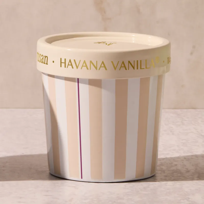 Havana Vanilla Caffè Capri Gelato Cup Candle