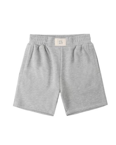 Boxing Short Heathered Grey, Size: 2-3Y