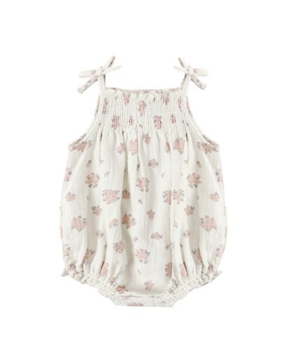 Betty Romper Garden Rose, Size: 0-3M