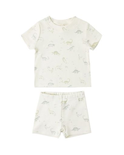 Quincy Mae Summer Pajama Set Dinosaur, Size: 0-3M