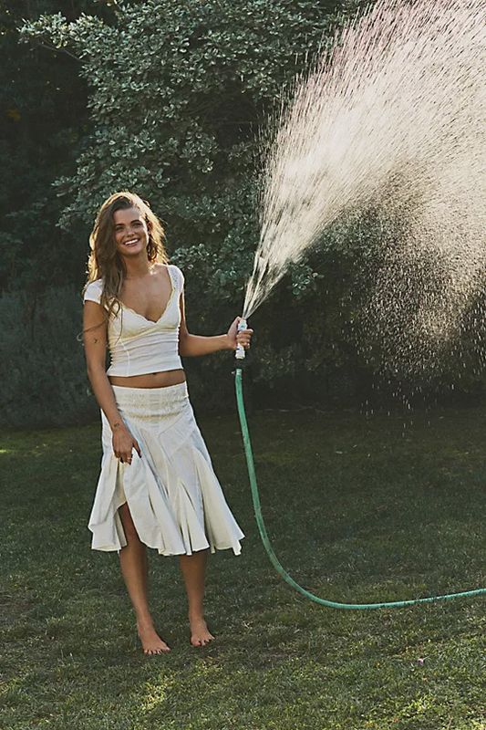 FP One Frida Godet Midi Skirt