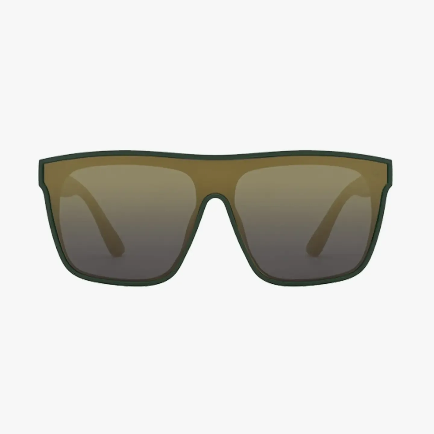 Birch Bronze Polarized Oversized Shield Fashion Sunglasses