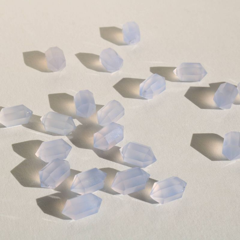 Necklace | Chalcedony Double Point