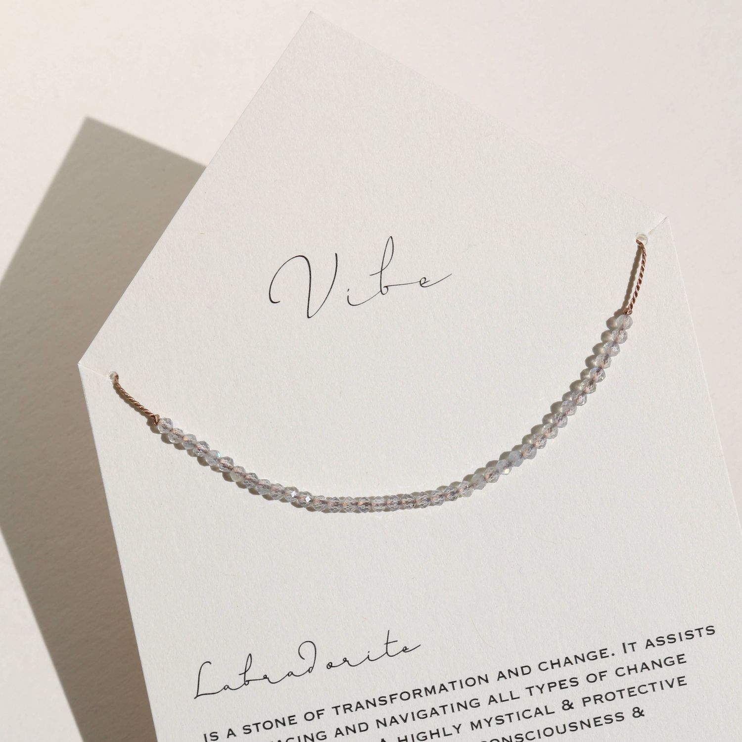 Necklace | Labradorite Row