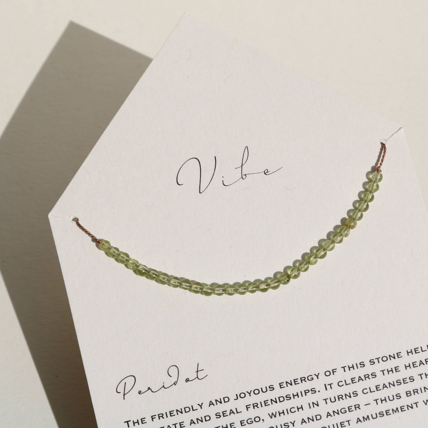 Necklace | Peridot Row