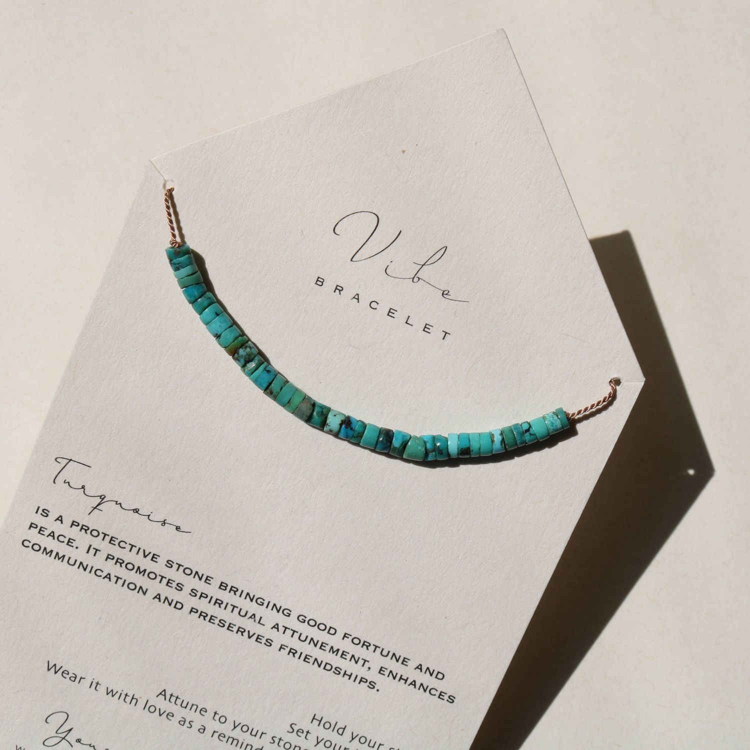 Bracelet | Turquoise Heishi Row