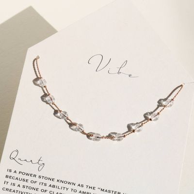 Necklace | Quartz Nine Stones