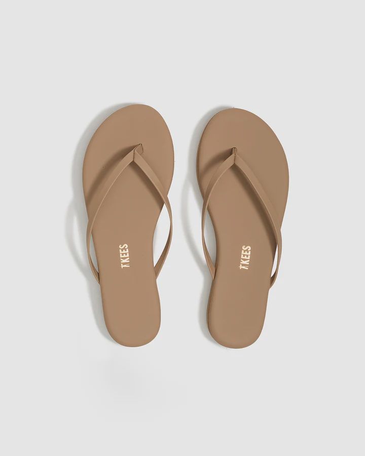 Platform Lily Tkees Sandal, Color: Cocobutter, Size: 6
