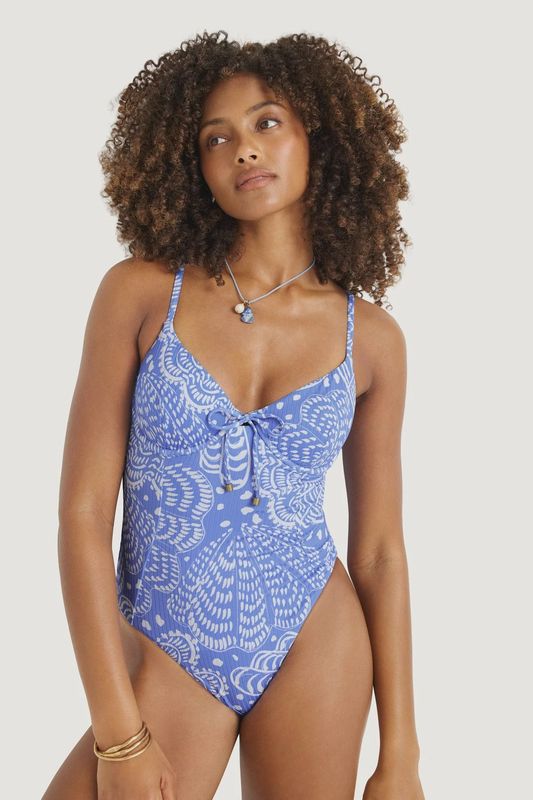 Ada Underwire One Piece - Sea Fan Eco Rib