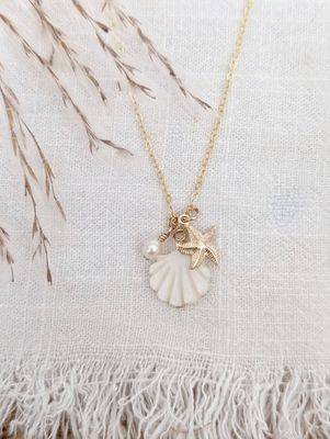 Beachcomber Charm Necklace