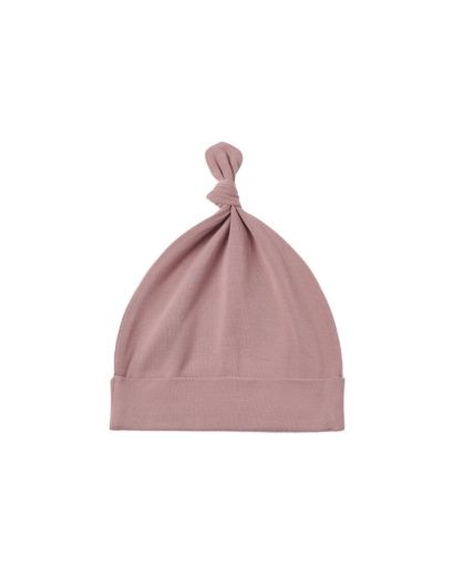 Bamboo Knotted Baby Hat Mulberry