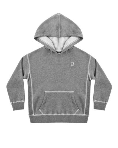 Coast Hoodie Dark Heathered Grey, Size: 4-5Y
