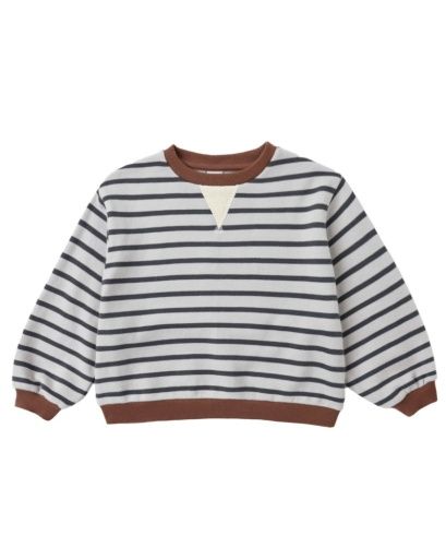 LEGEND SWEATSHIRT MIDNIGHT STRIPE, Size: 2-3Y