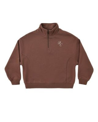 Half Zip Sweatshirt Mulberry