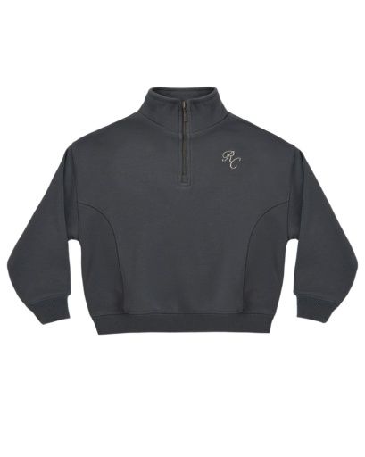 HALF ZIP SWEATSHIRT MIDNIGHT, Size: 2-3Y