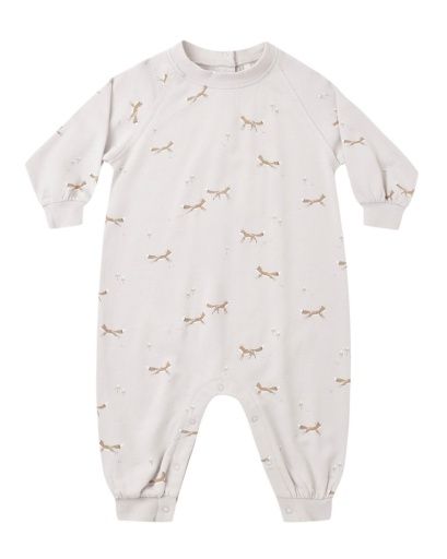 RAGLAN JUMPSUIT FOXES, Size: 3-6M