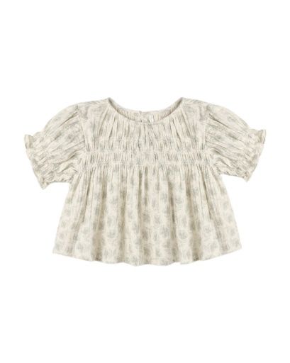 Collete Top Green Iris, Size: 2-3Y
