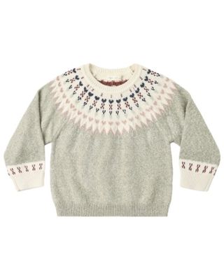 Fair Isle Sweater Sage