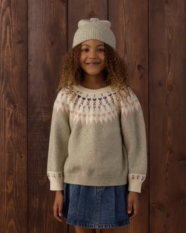 Fair Isle Sweater Sage