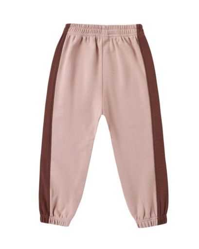 Paneled Sweatpant Rosewood, Size: 2-3Y