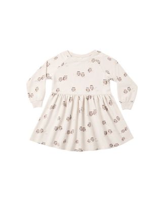 RAGLAN DRESS OWLS