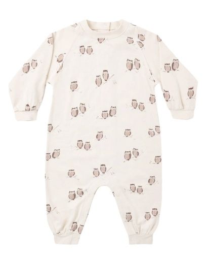 Raglan Jumpsuit Owls