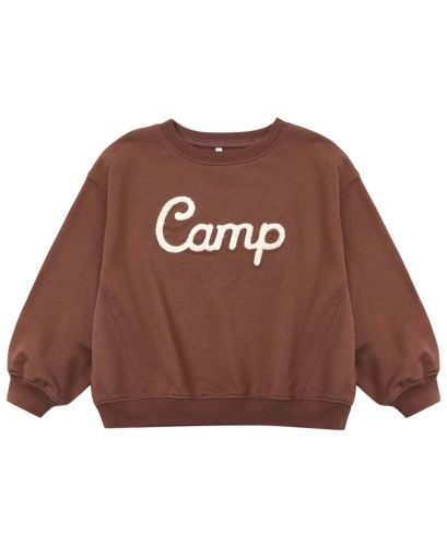 OVERSIZED SWEATSHIRT CAMP, Size: 2-3Y