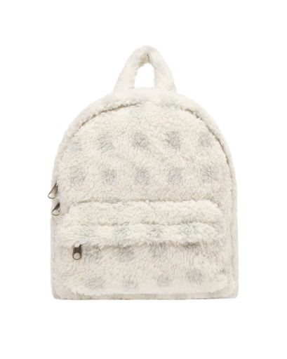 Mini Backpack Sage Check