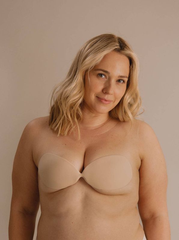 Gatherall Backless Strapless Seamless Adhesive Sticky Bra