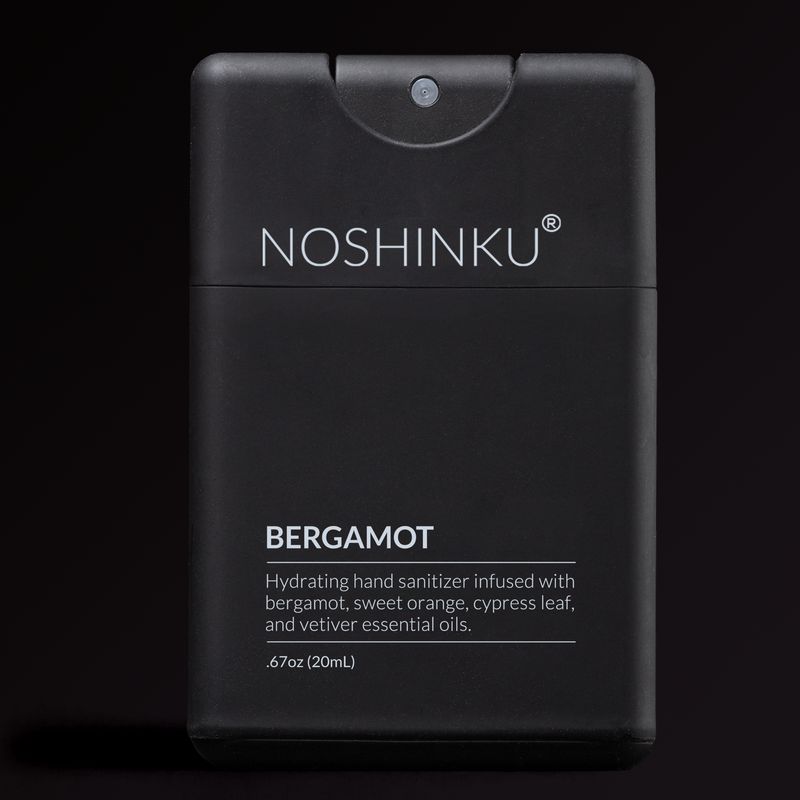 REFILLABLE Bergamot Ultra-Moisturizing Pocket Hand Sanitizer