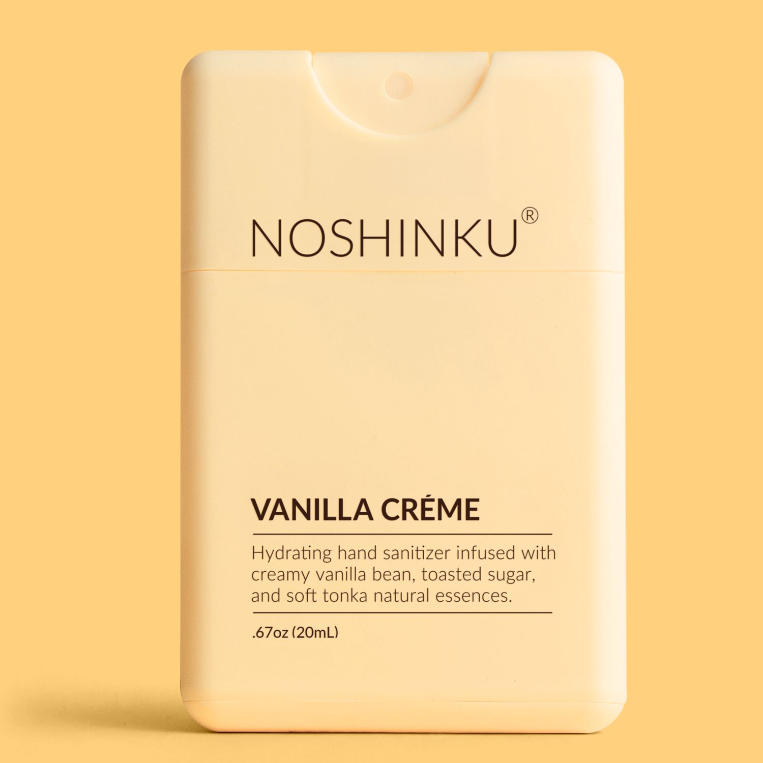 Refillable Vanilla Créme Hydrating Hand Sanitizer Spray