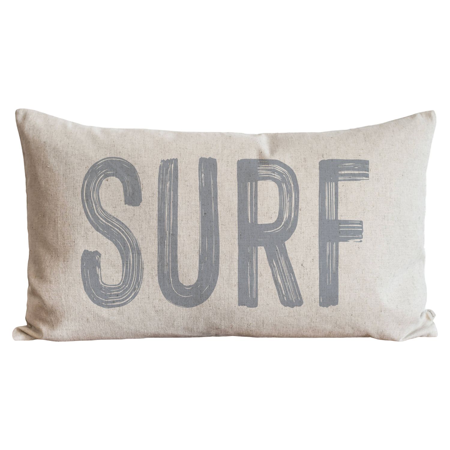 Surf Pillow Cover, Color: Natural, Size: 16" x 26"