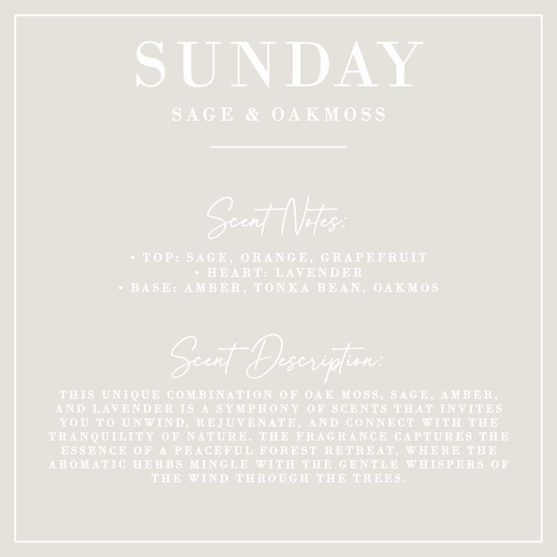 SUNDAY | Sage + Oakmoss | Everything Spray
