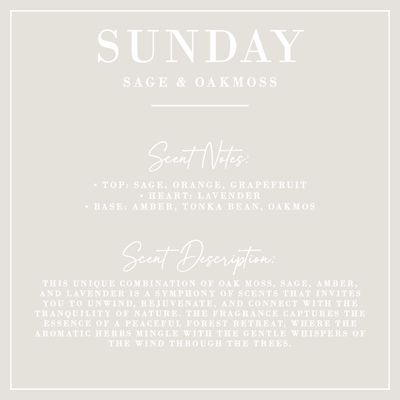 SUNDAY | Sage + Oakmoss | Everything Spray