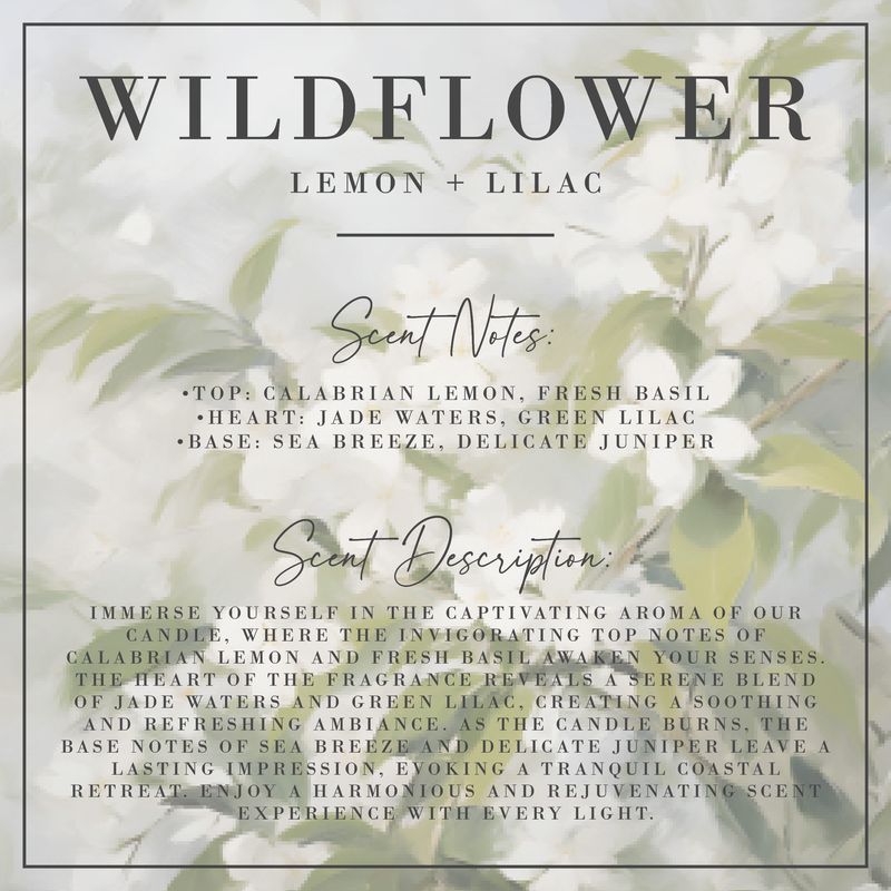 WILDFLOWER | Lemon + Lilac | Everything Spray