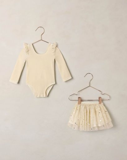 Pixie Tutu Set Champagne, Size: 12M