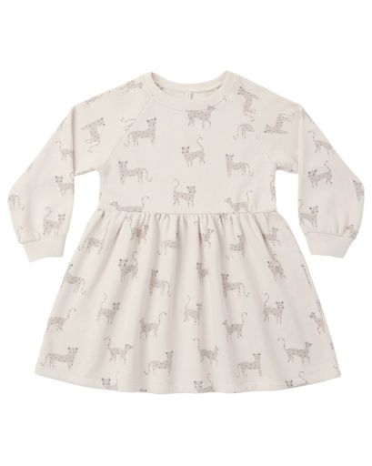 Raglan Dress Leopards