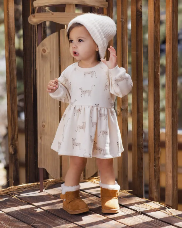 Raglan Dress Leopards