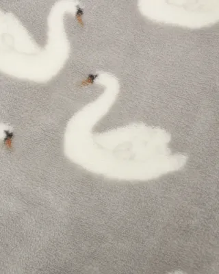 Fleece Jumpsuit Swans