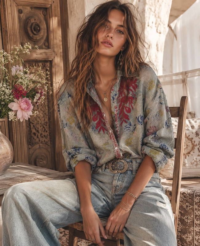 Colette wildflower top