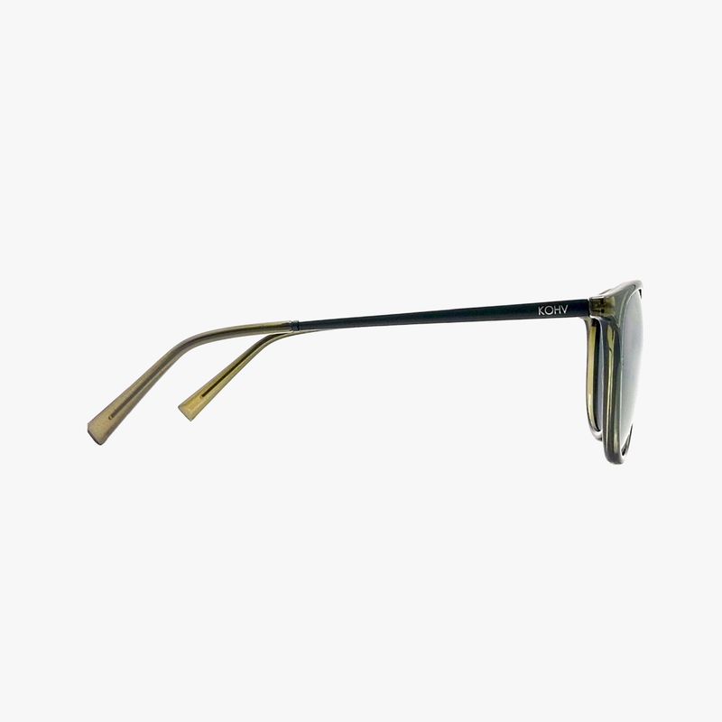 HALE OLIVE Polarized Round Fashion Sunglasses