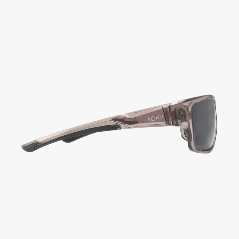 RIDGE CRYSTAL SMOKE Polarized Active Wrap Sunglasses