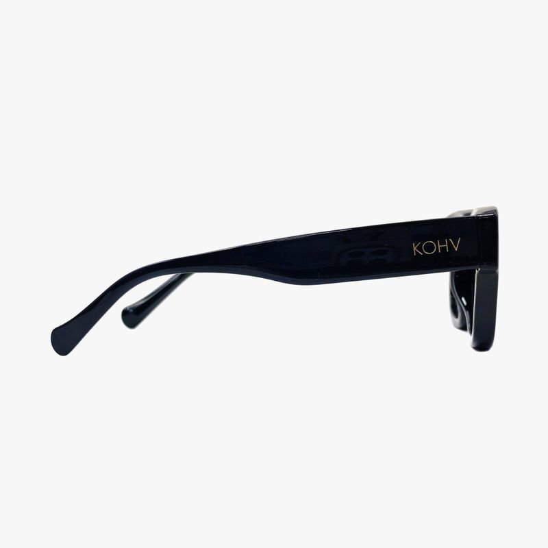MOD MIDNIGHT Polarized Square Designer Fashion Sunglasses
